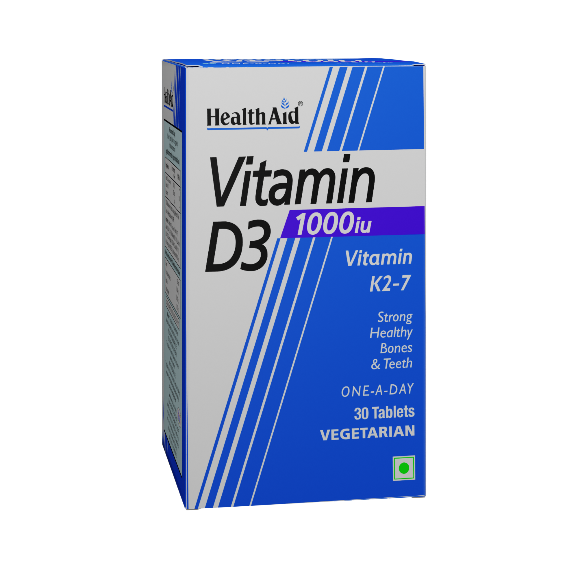HealthAid I Vitamin D3 1000 iu I Cholecalciferol I 30 Tablets